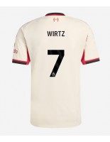 Liverpool Florian Wirtz #7 Venkovní Dres 2025-26 Krátký Rukáv